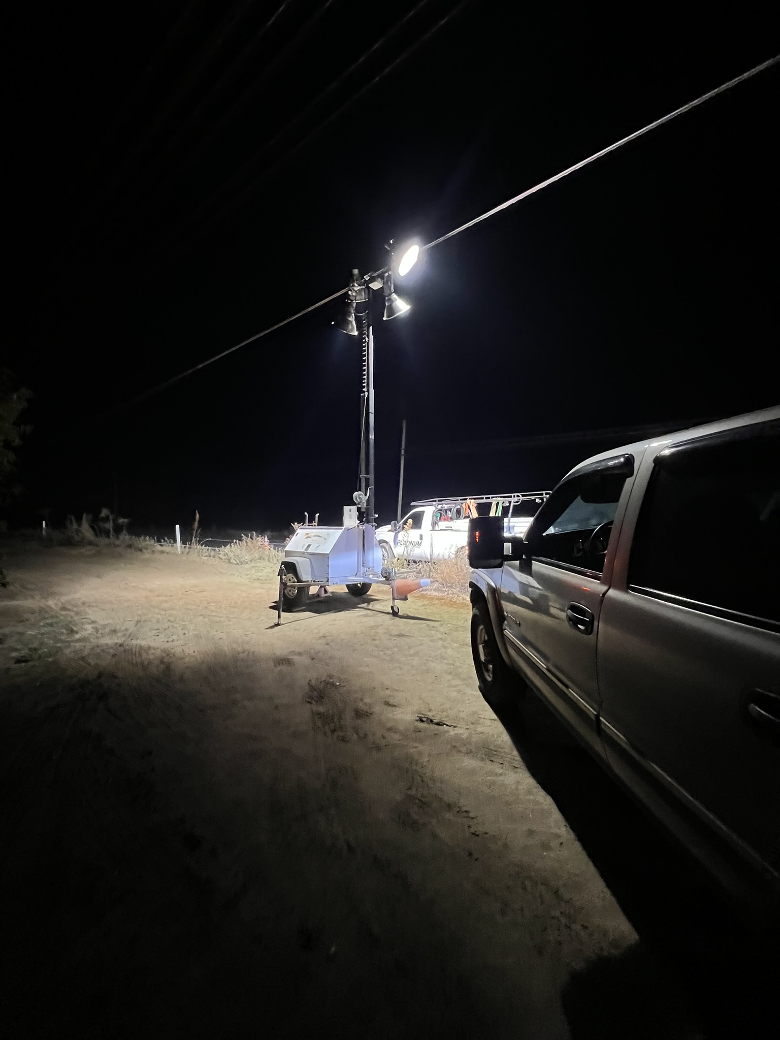 Light tower rental equipment photo