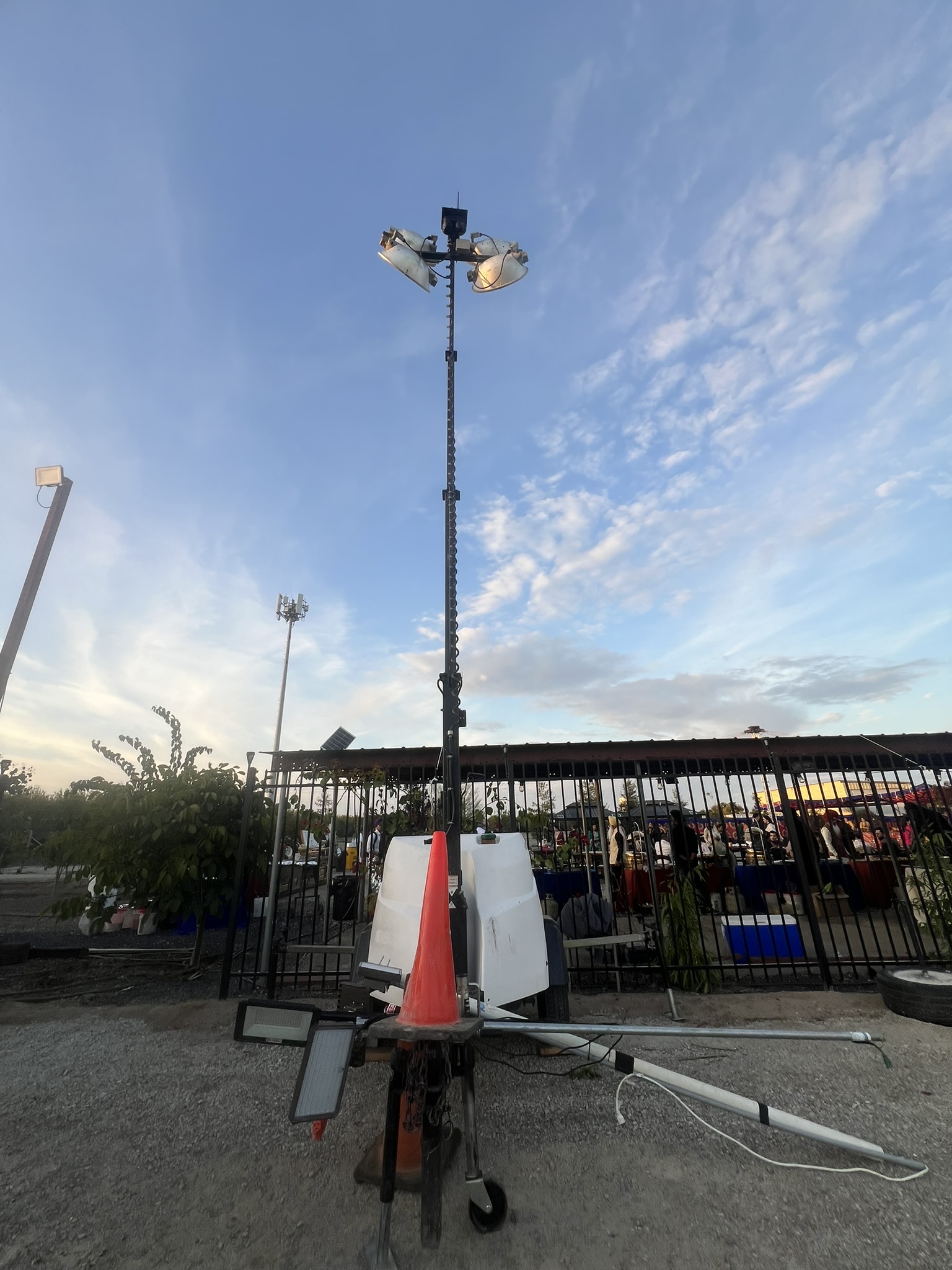 Light tower rental equipment photo