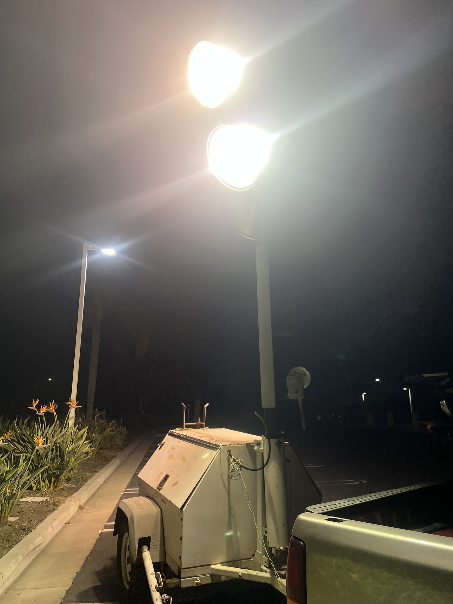 Light tower rental equipment photo